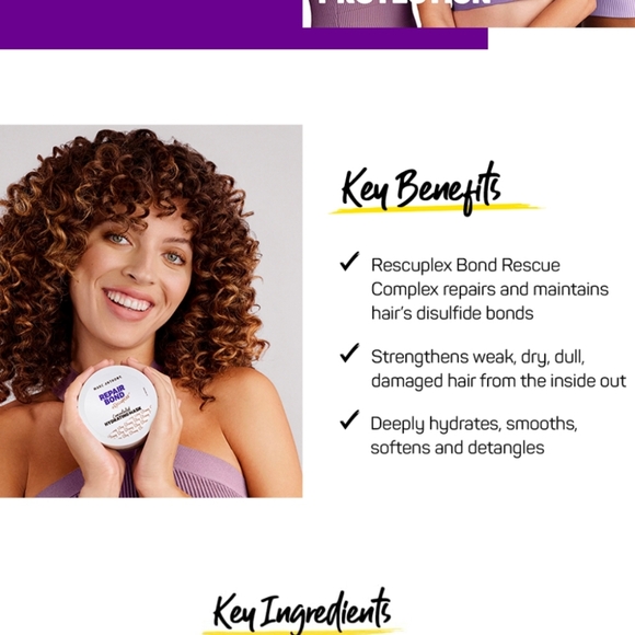 Marc Anthony Repair Bond Leave In Conditioner Treatment & FULL SIZE MASK PRODUCT - Picture 10 of 10
